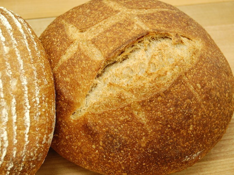 SPROUTED WHOLE WHEAT SOURDOUGH BREAD