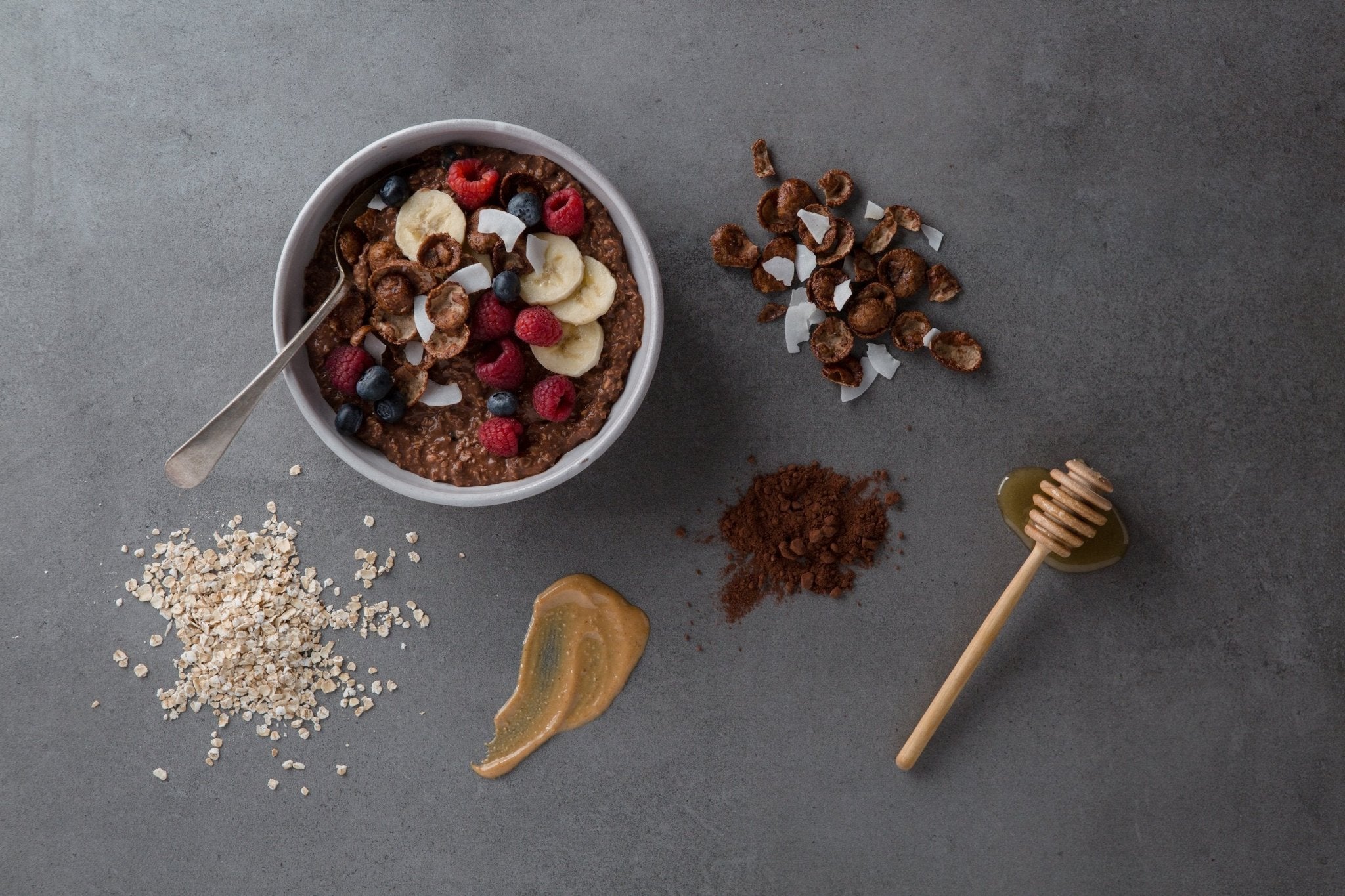 Chocolate Peanut Butter Overnight Oats