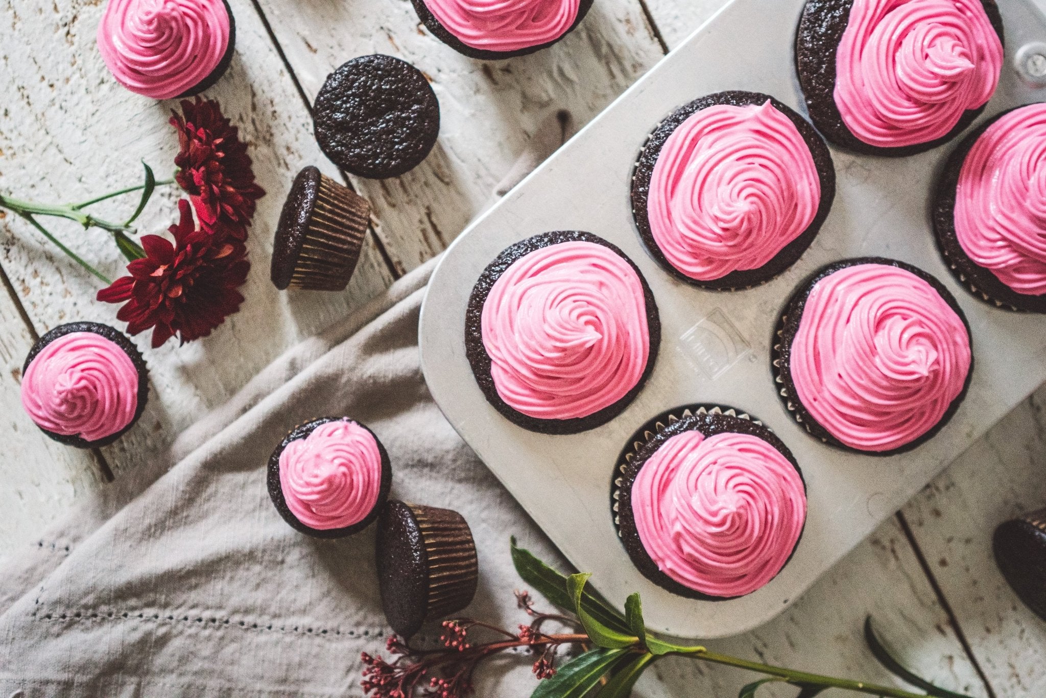 Vegan (and GF) Chocolate Cupcakes