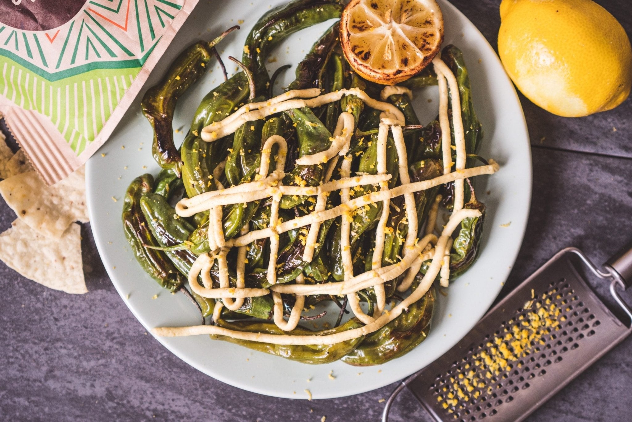 Roasted Shishito Peppers