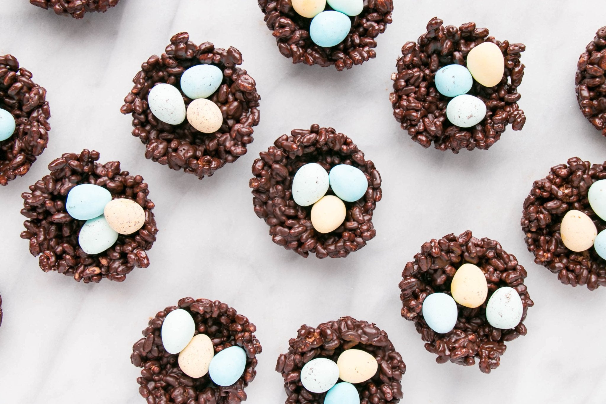 Easy No-Bake Easter Birds Nests