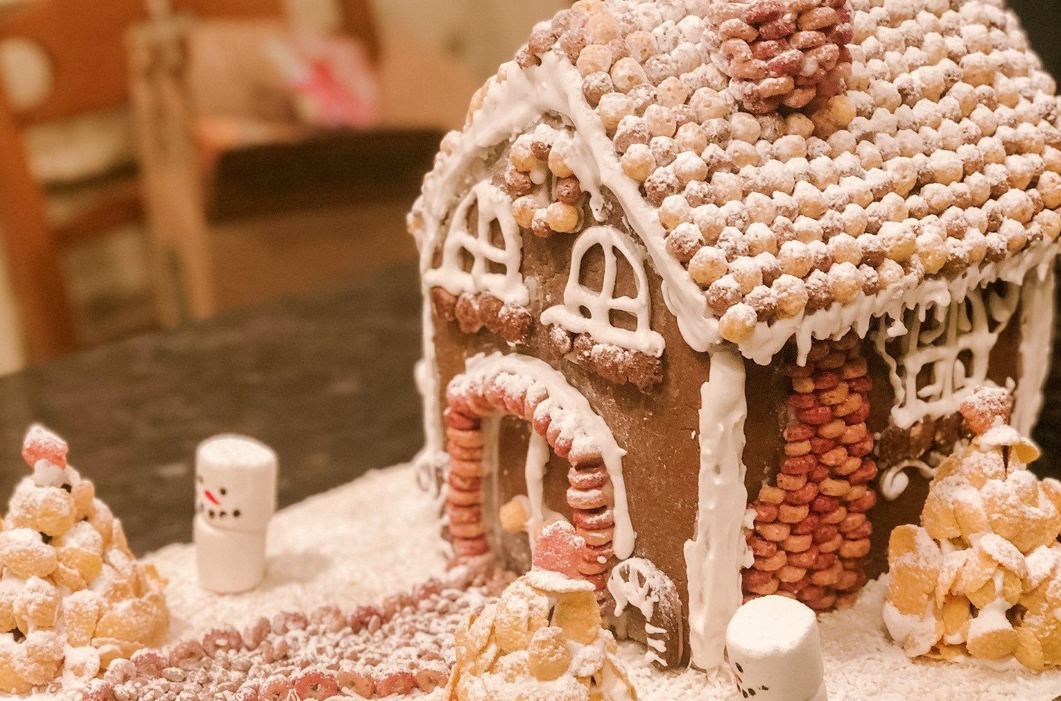 Vegan Gingerbread House