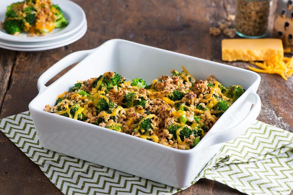 Granola Broccoli Bake