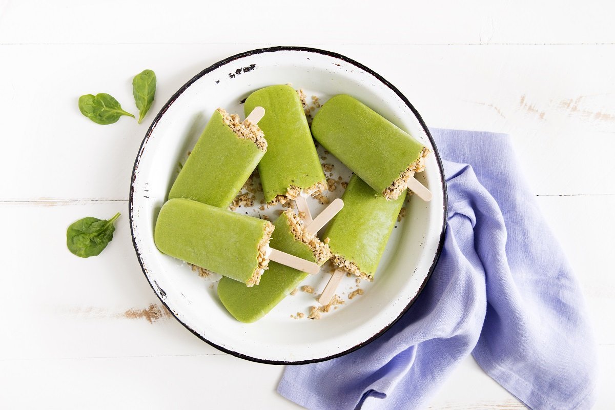 Green Smoothie Popsicles