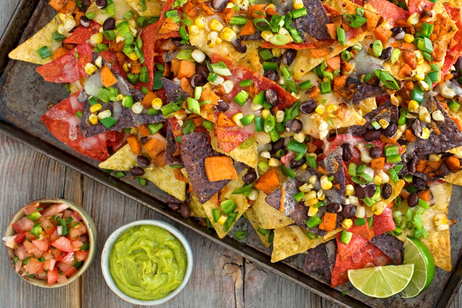 Grilled Sweet Potato Nachos