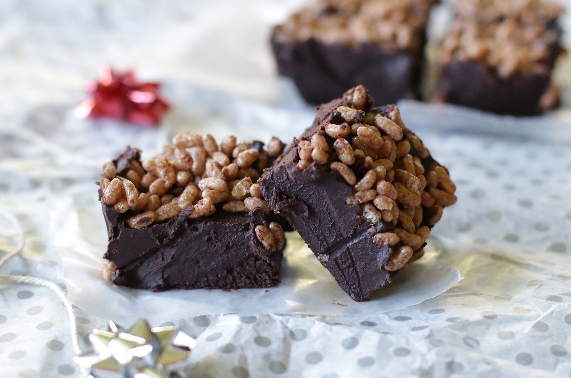 Healthy Holiday Fudge