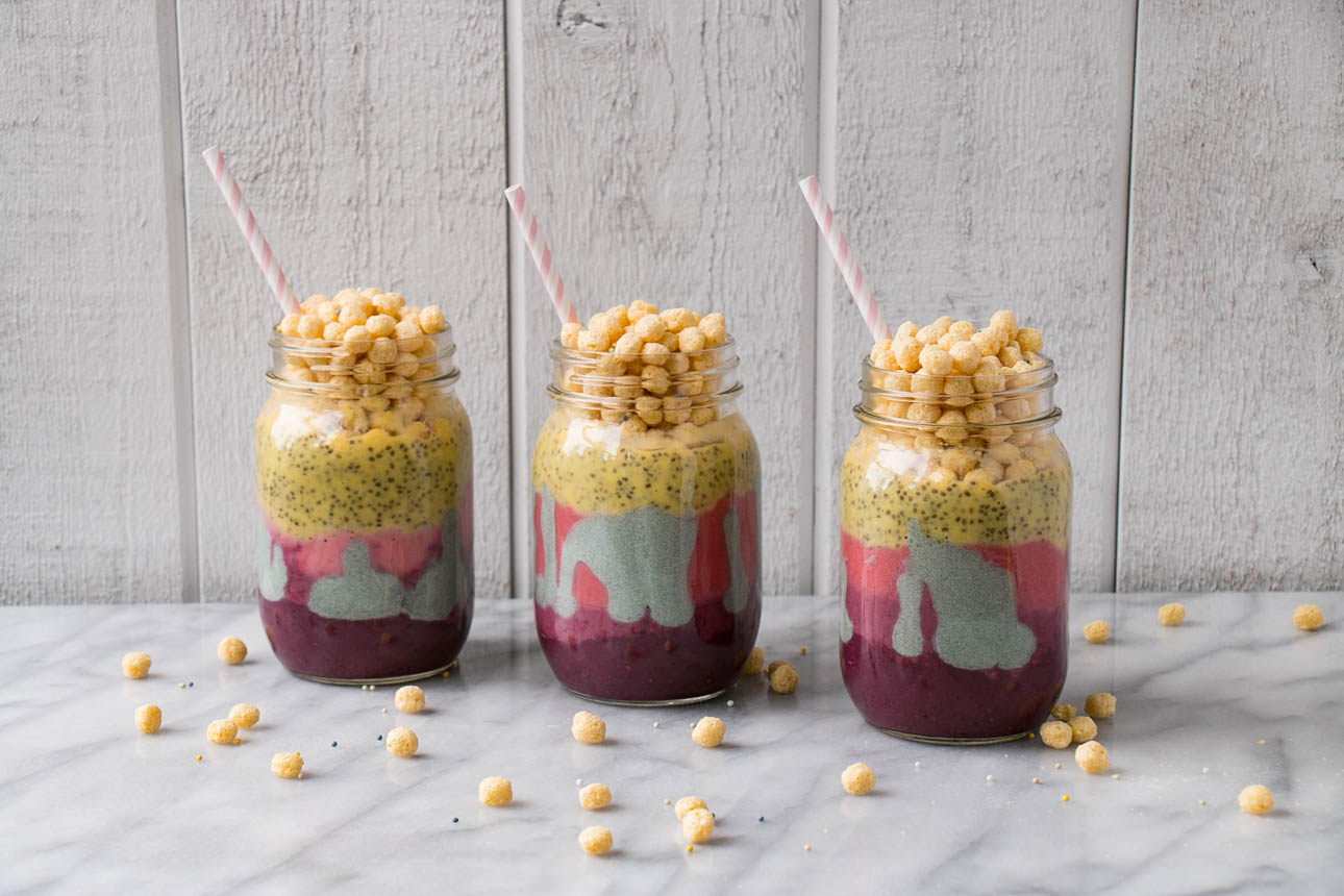 Healthy Unicorn Smoothie