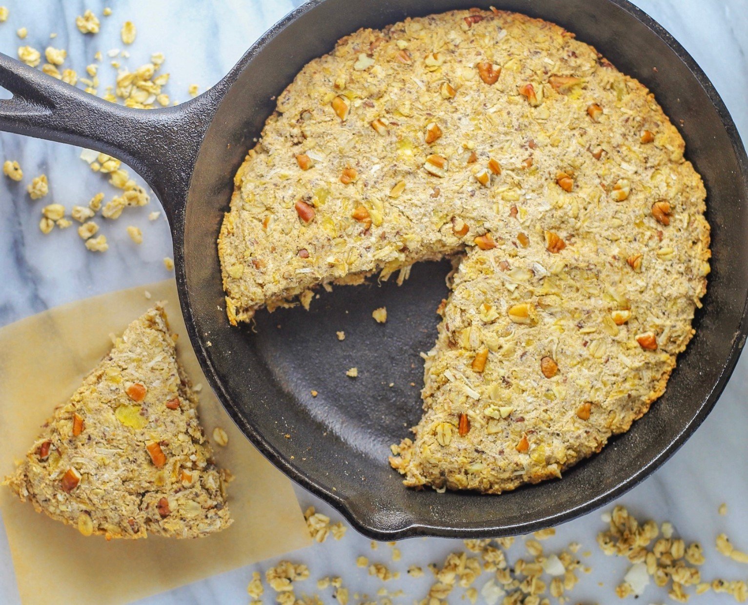 Hummingbird Breakfast Skillet Cookie