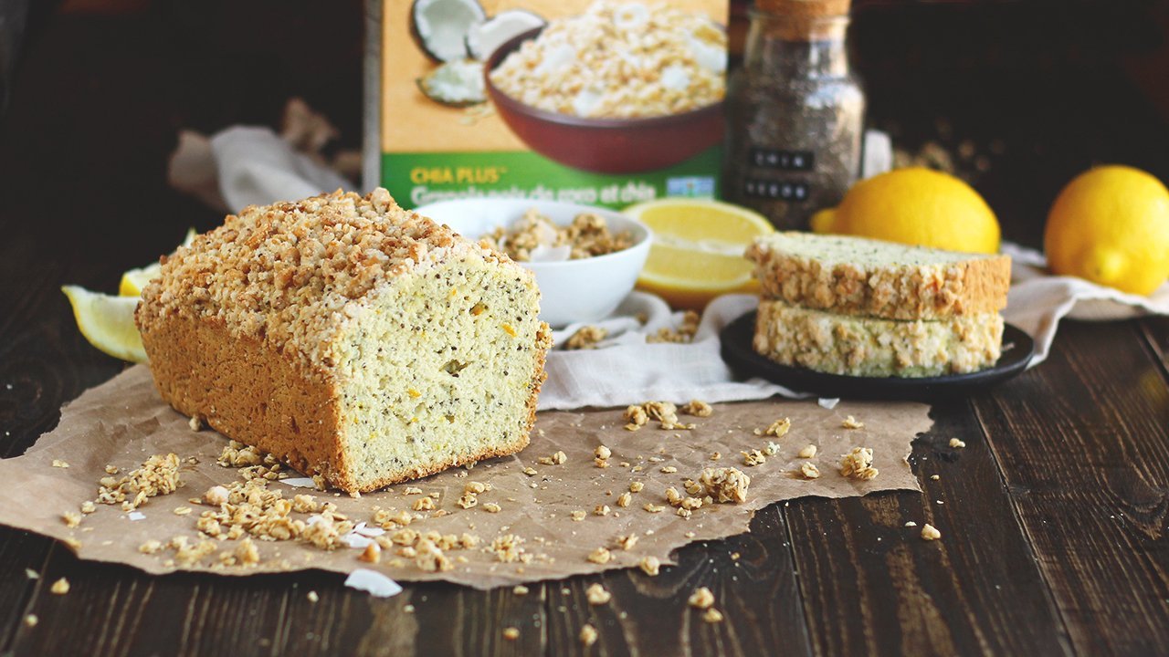 Lemon Chia Seed Tea Loaf