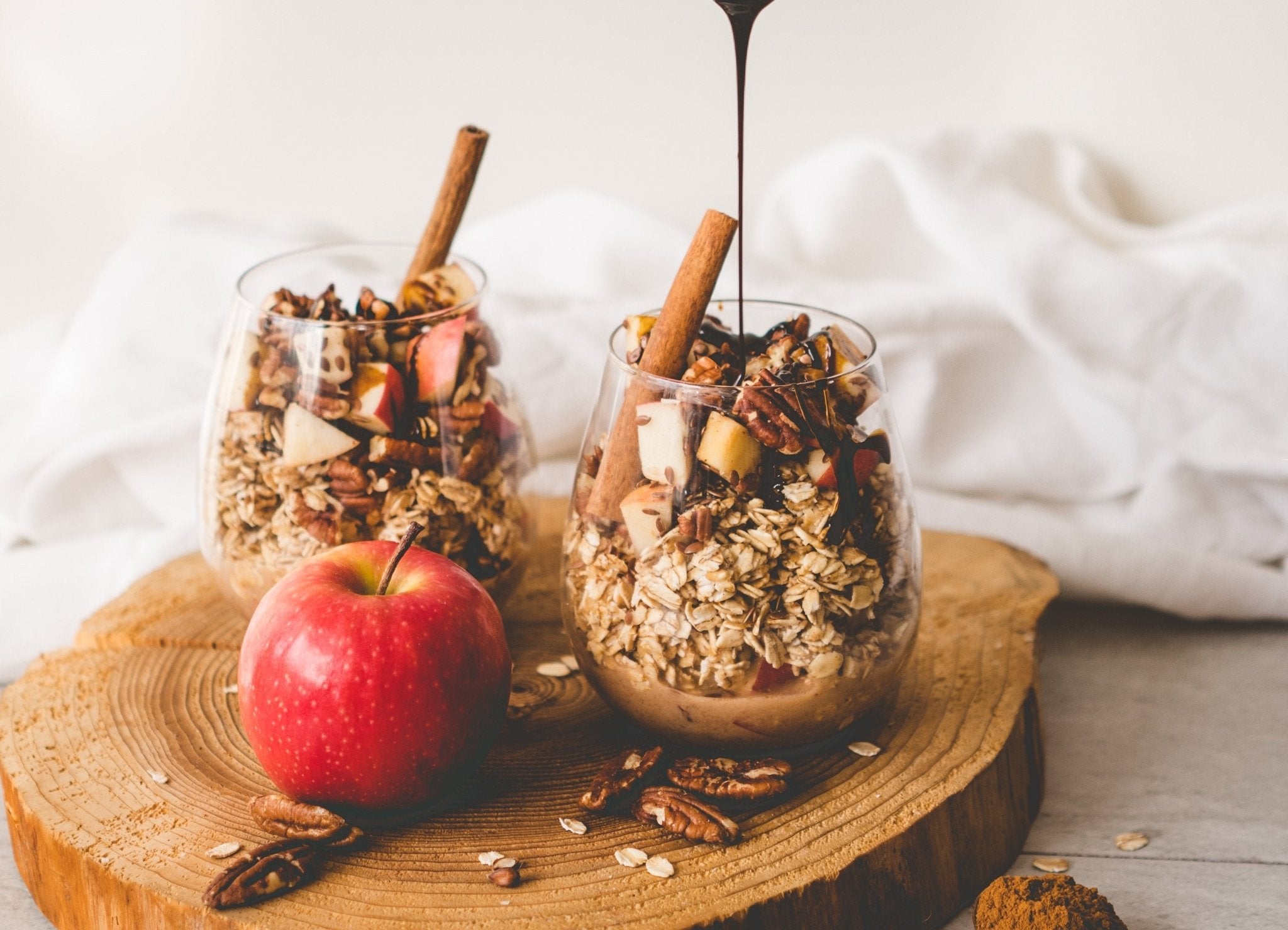 Cinnamon Molasses Oat Jars