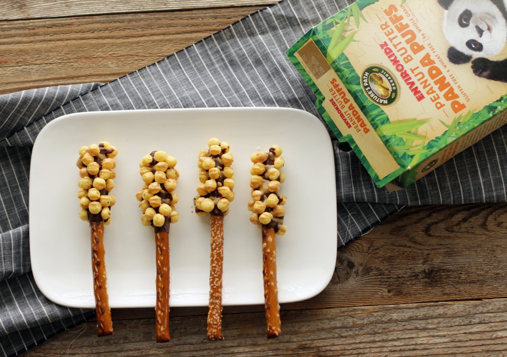 Peanut Butter Pretzel Rods