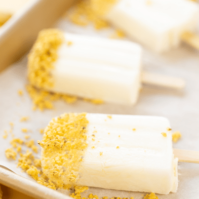 Cereal Milk Popsicles