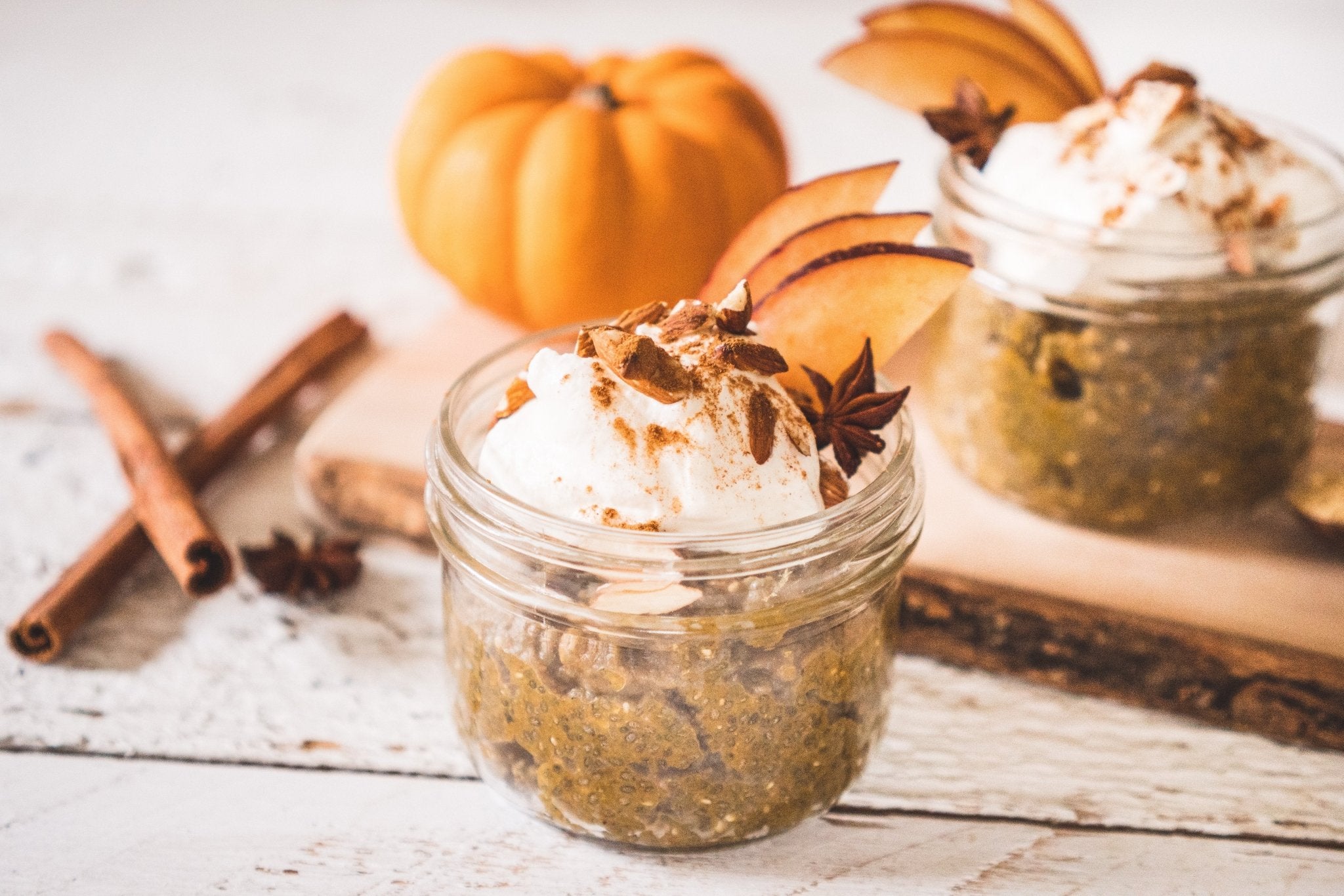 Pumpkin Spice Chia Parfait