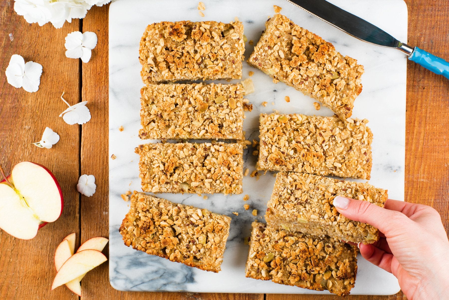 Quinoa Apple Granola Bars