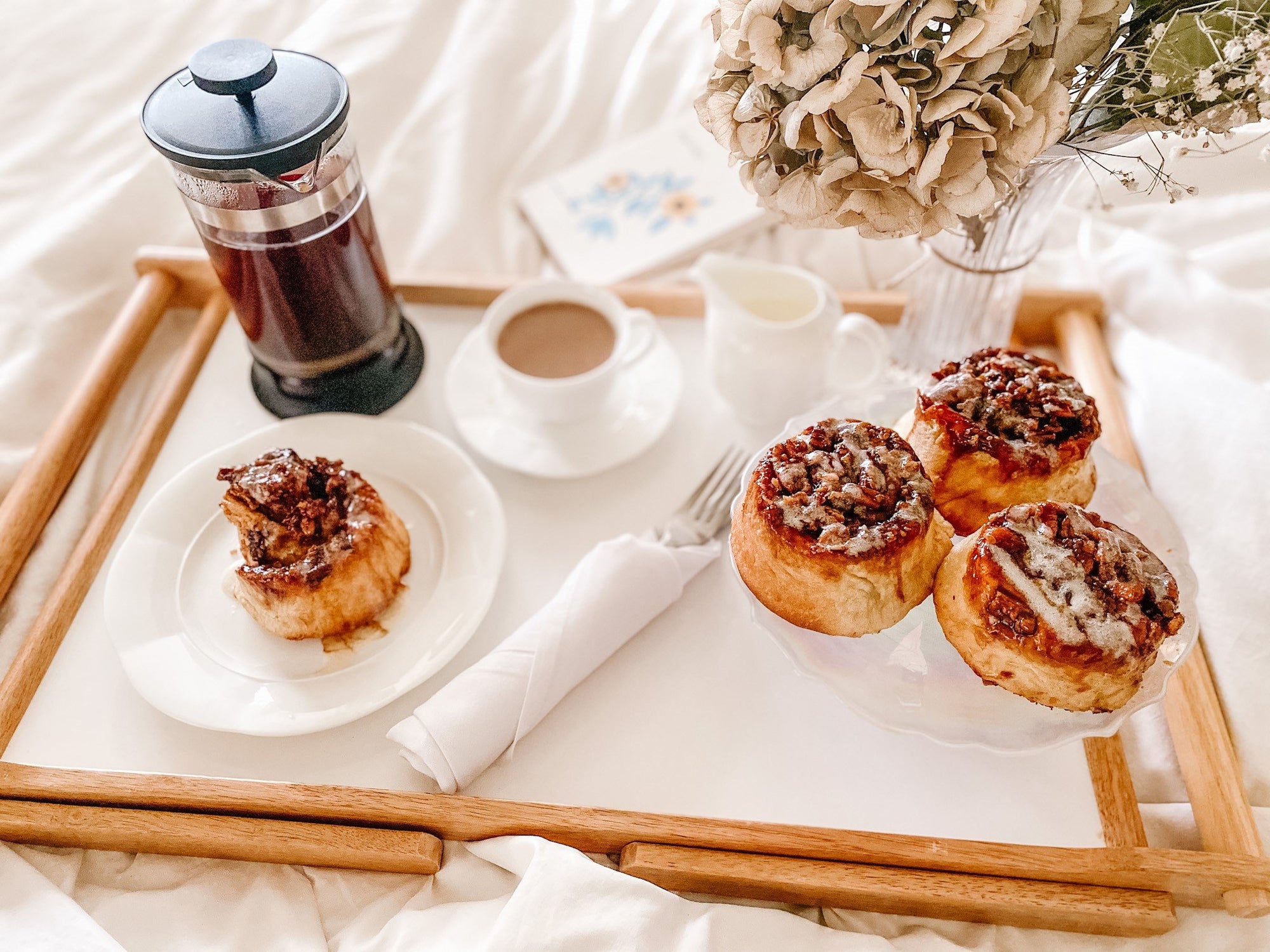 SALTED CARAMEL STICKY BUNS