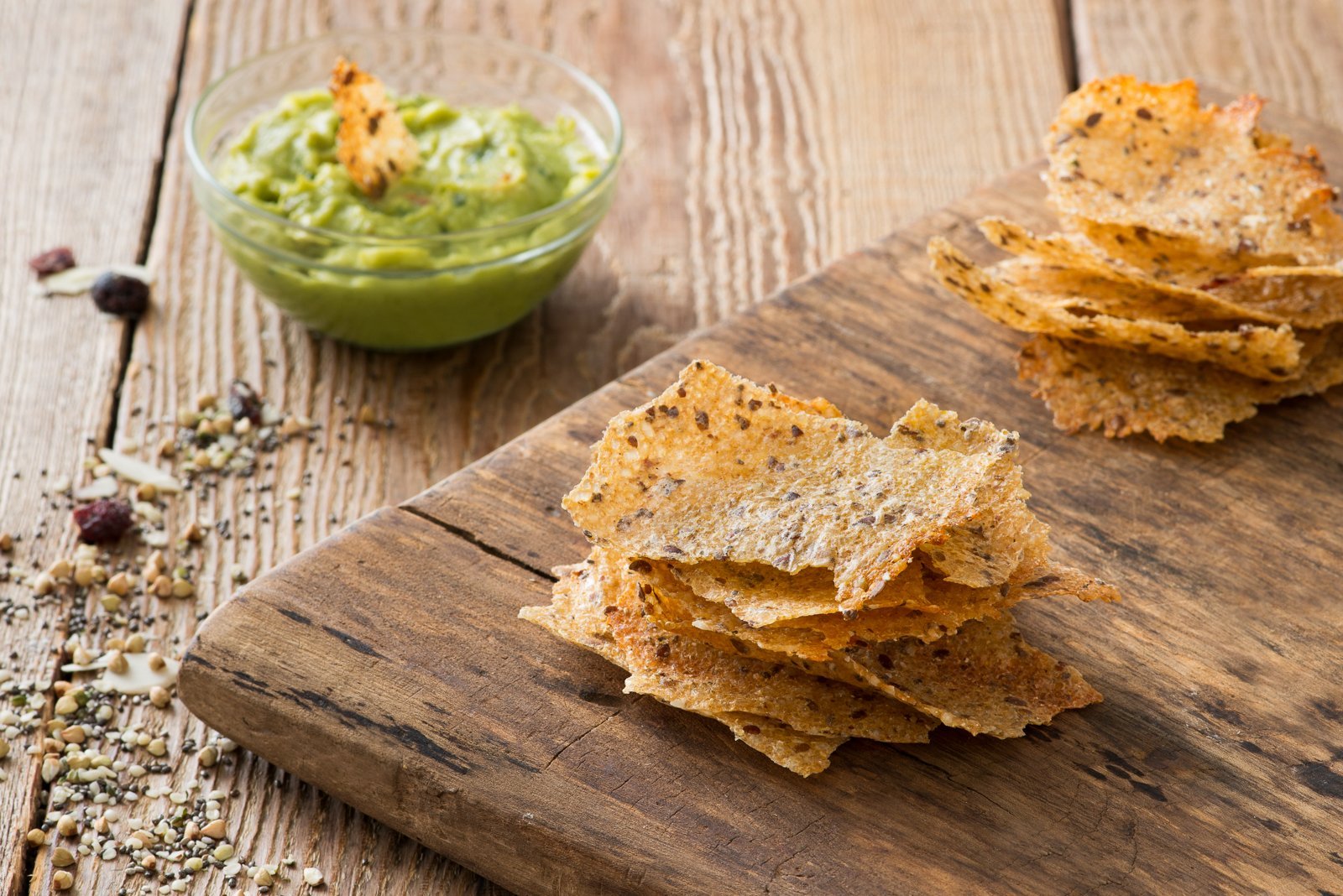 Sweet and Savory Gluten-Free Qi'a Crackers