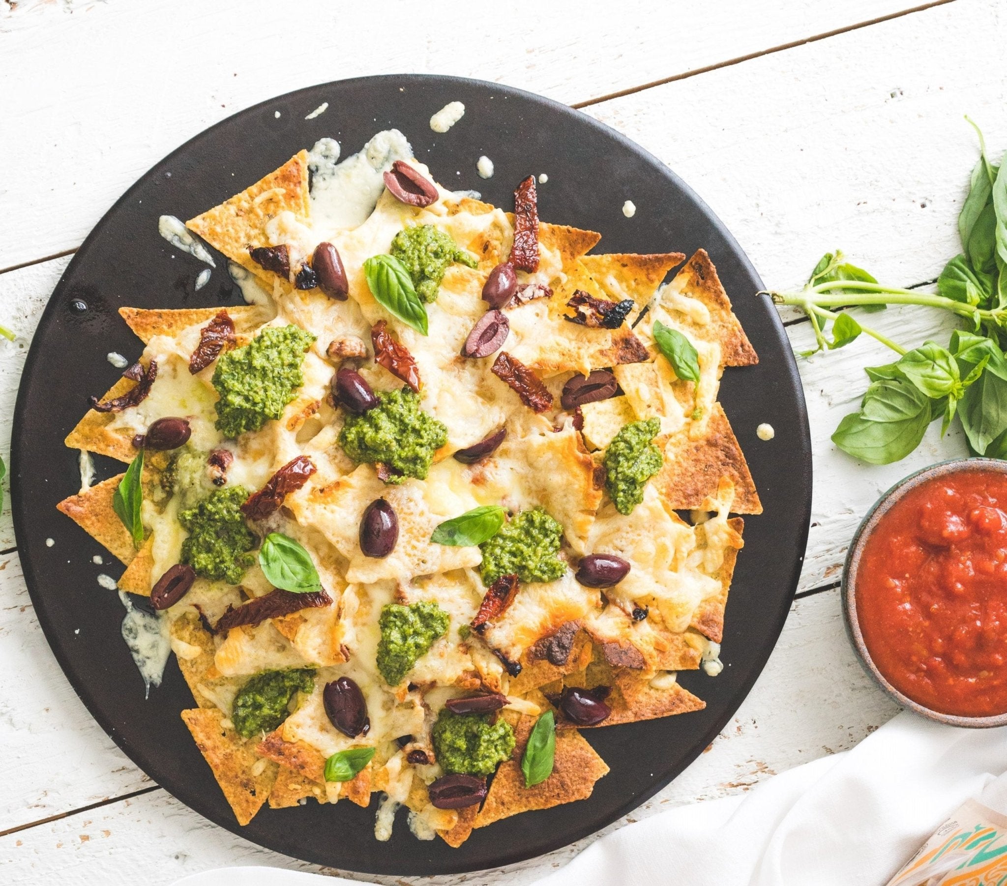 Tuscan Nachos