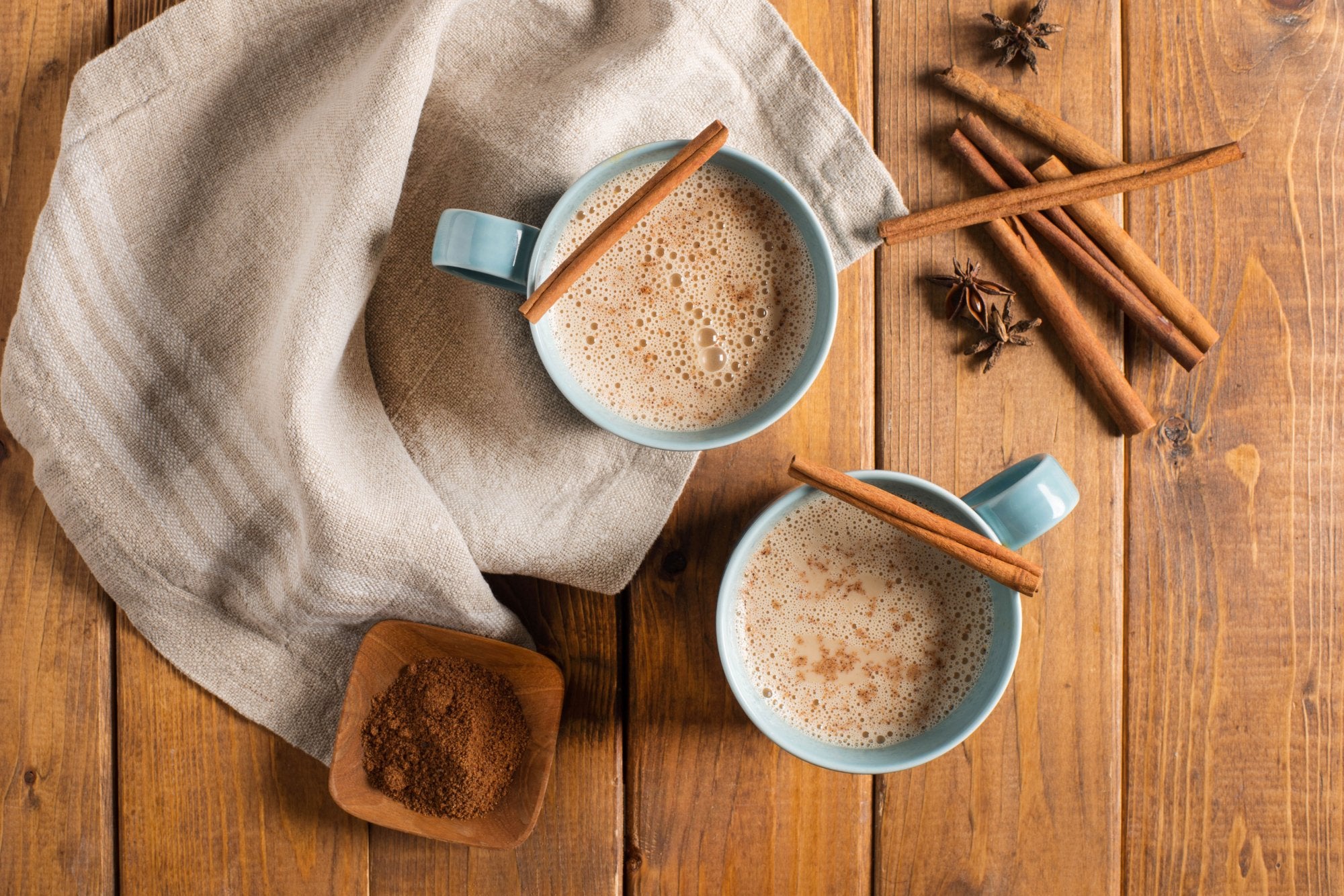 Latté aux épices pour tarte à la citrouille