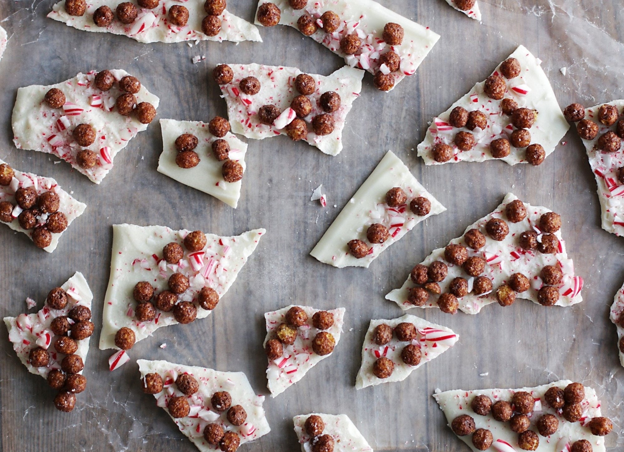 White Chocolate Peppermint Bark