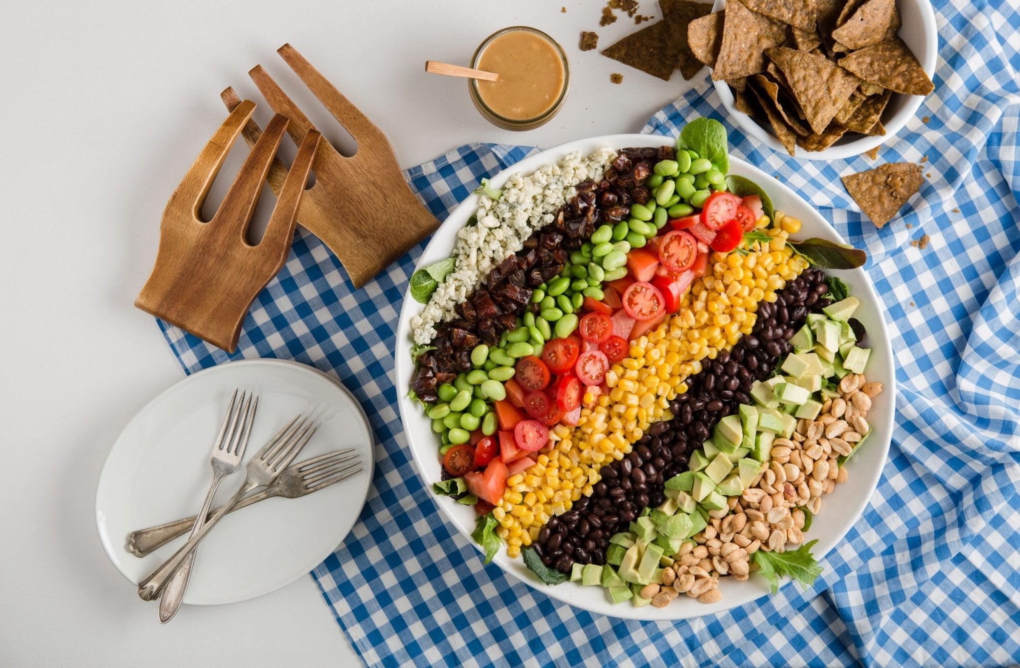 Zesty Peanut Lime Chopped Salad