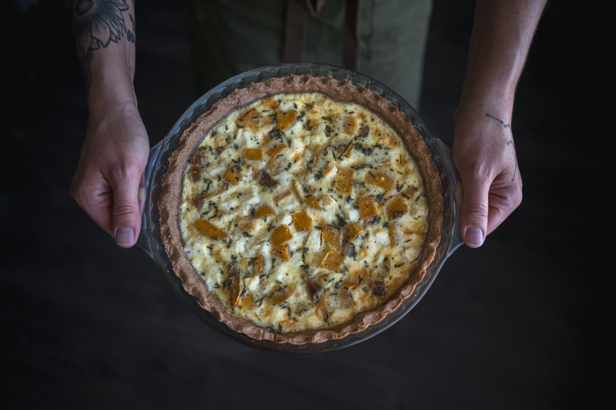 BUTTERNUT SQUASH TART