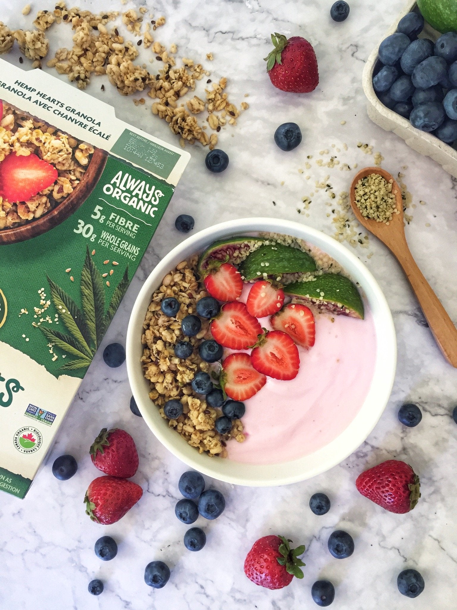 Summer Strawberry Smoothie Bowl