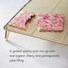 Frosted Cherry Pomegranate Toaster Pastries