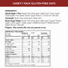 Pack de variétés Gluten sans floc, 320 g Boîte