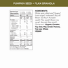 Pumpkin Seed + Flax Granola