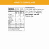Nutrition facts per serving and ingredient statement for Honey'D Corn Flakes Cereal
