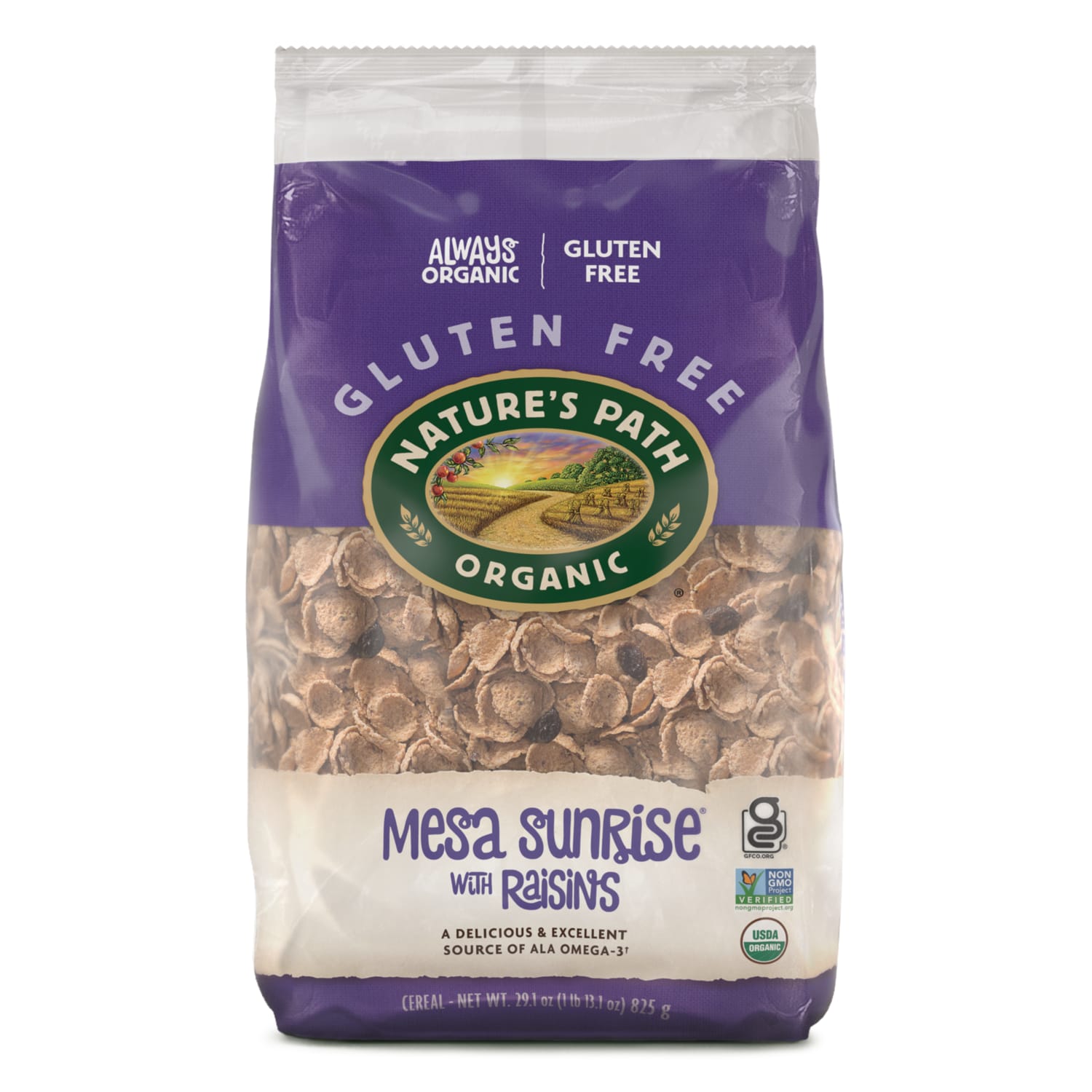 Nature's Path Organic Mesa Sunrise With Raisins Cold Cereal 29oz EcoPac Bag