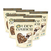 Pack of 6, Love Crunch Organic Dark Chocolate & Coconut Granola 325g Pouch