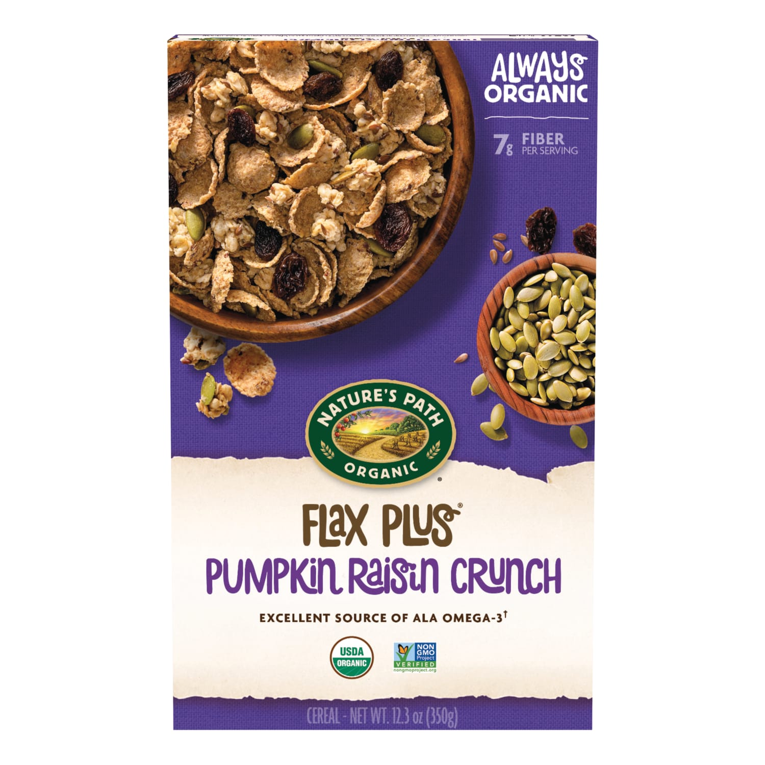 Nature's Path Organic Pumpkin Raisin Crunch Cereal 12.3oz Box