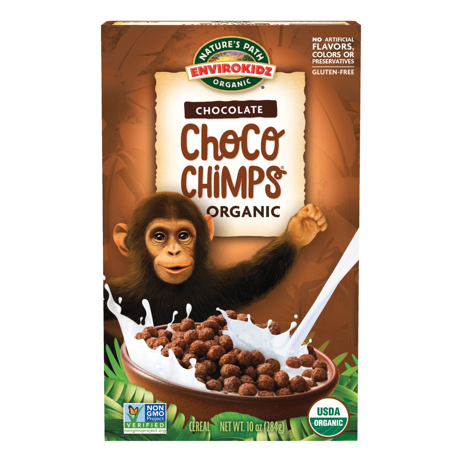 Nature's Path EnviroKidz Organic Choco Chimps Cereal 10oz Box