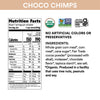 Nutrition facts per serving and ingredient statement for Chocolate Choco Chimps Cereal