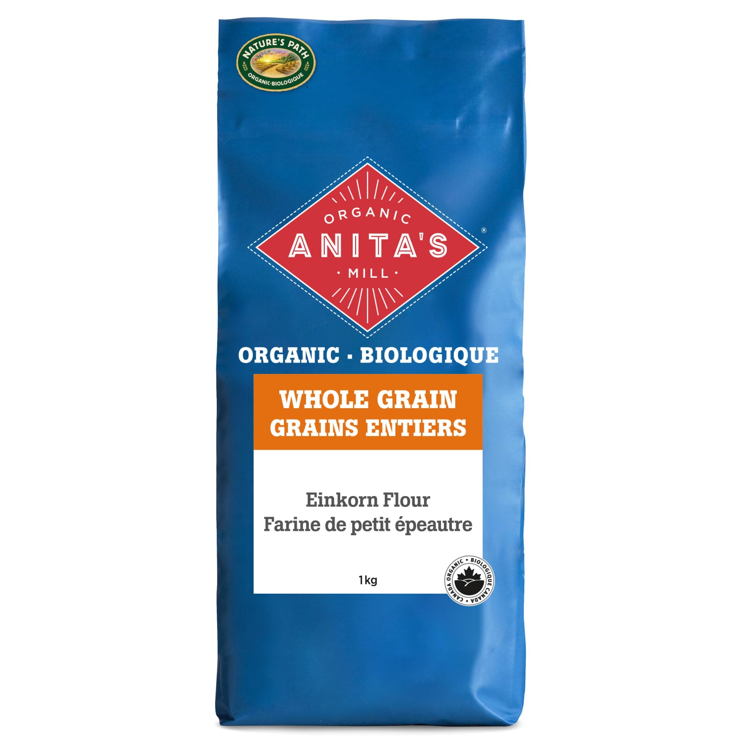 Anita's Organic Mill Whole Grain Einkorn Flour 1kg Bag