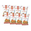 Pack of 8, Love Child Organics Love Ducks Tomato + Carrot Corn Snacks 30g Bag
