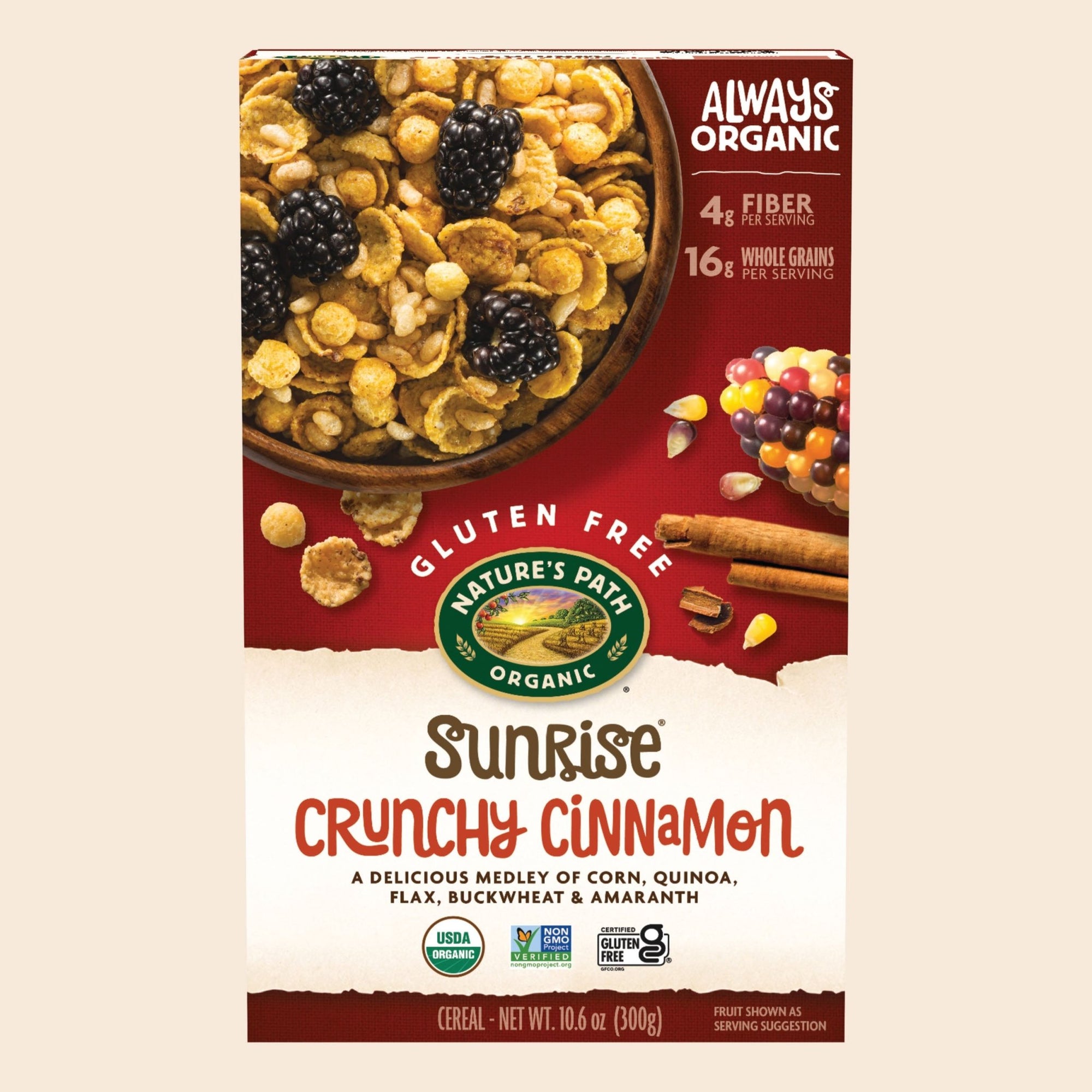 Sunrise Crunchy Cinnamon Cereal