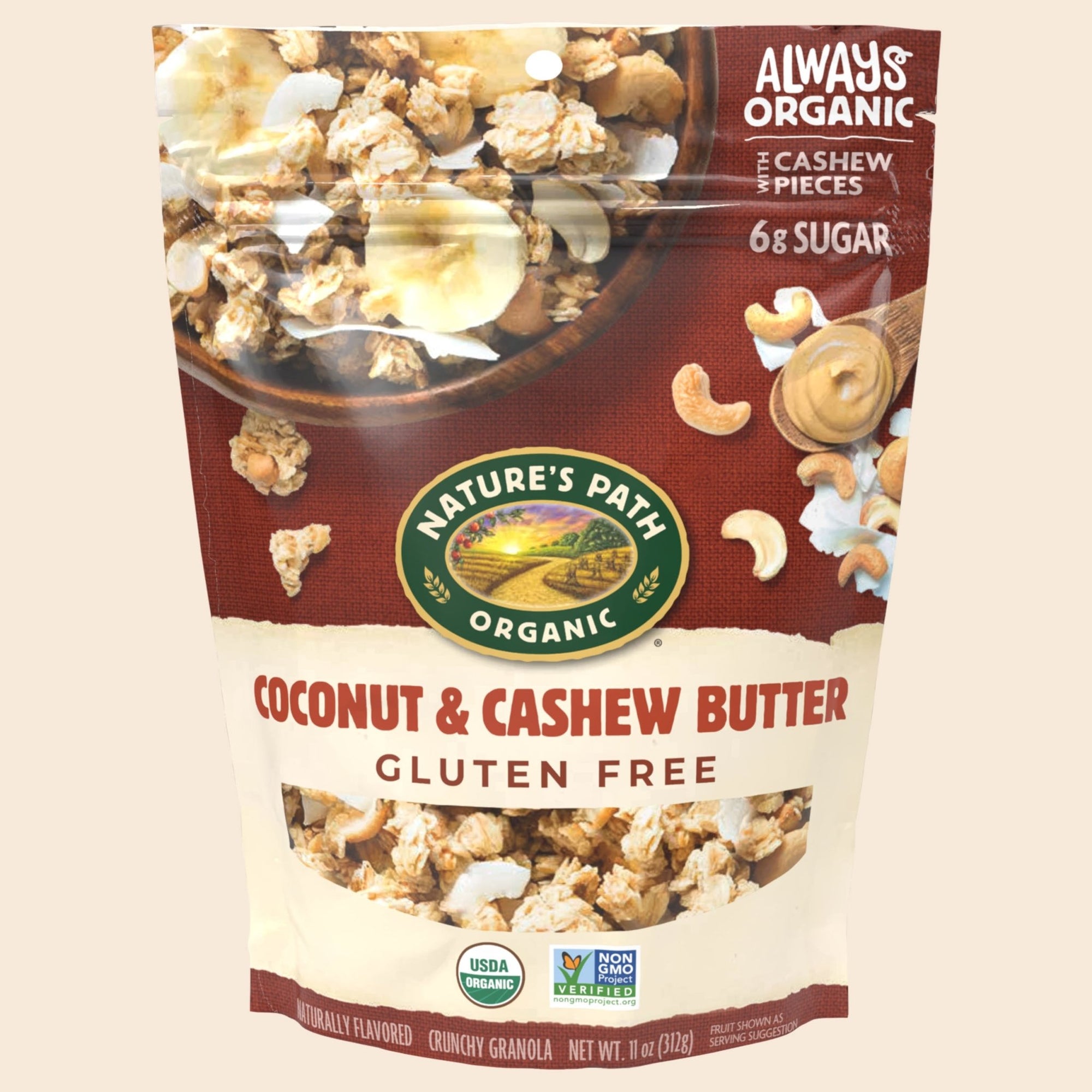 Coconut & Cashew Butter Granola