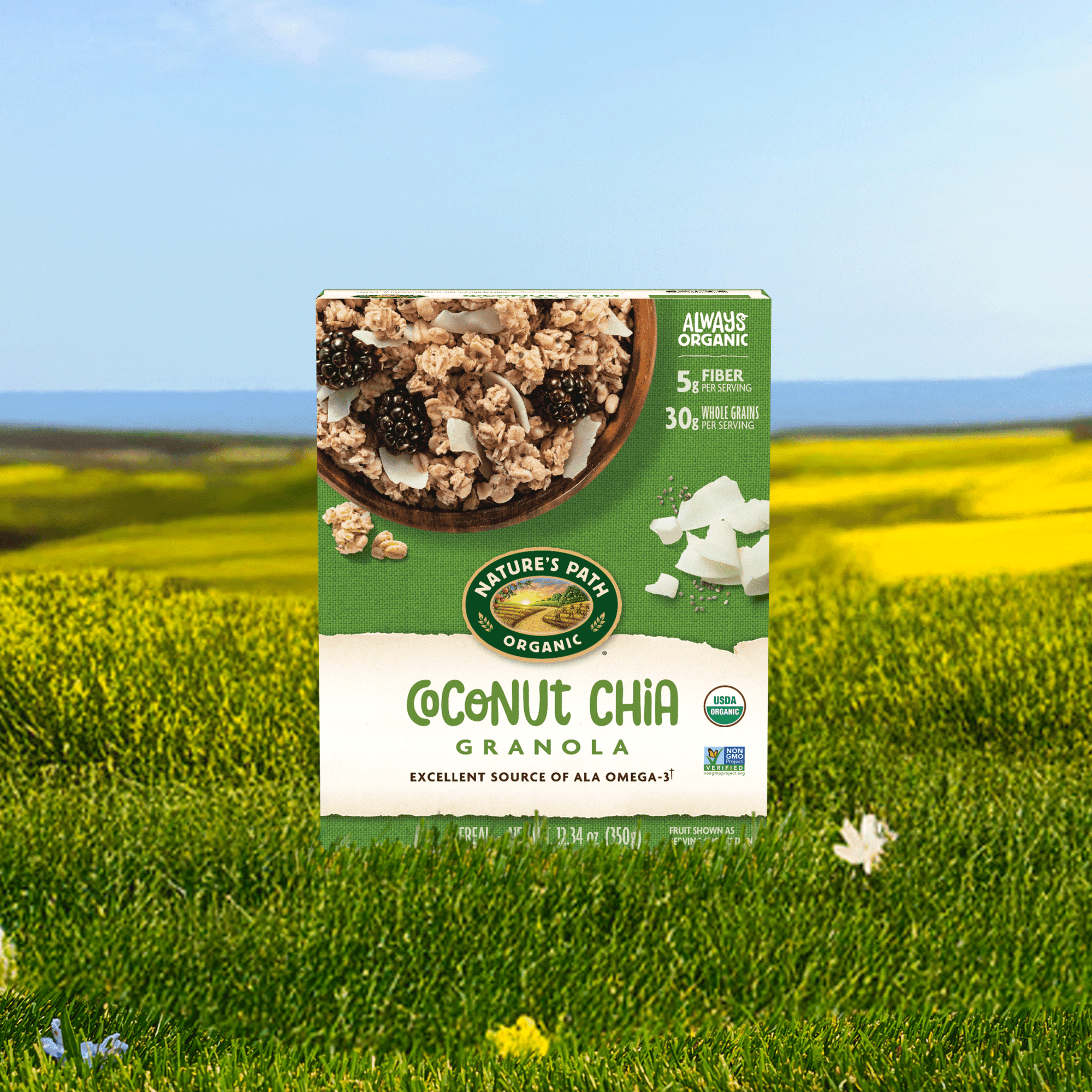 Coconut Chia Granola